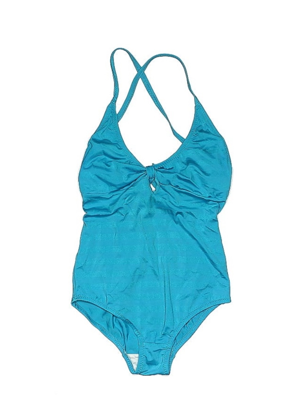 Skin Bright Turquoise Swimwear with Yellow Label